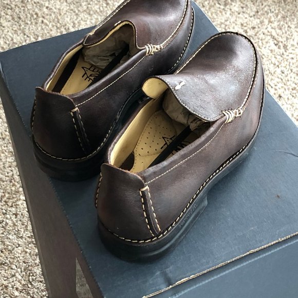 Martin Dingman Classic Diamond KURT Leather Venetian Loafers 530082M 9-1/2 NWT - Picture 3 of 10